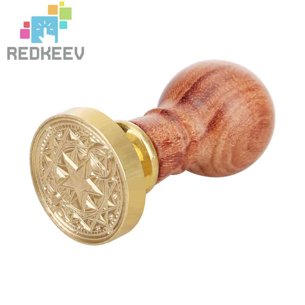 Con Dấu Kim Loại Thiết Kế Tiện Dụng Trang Trí Thiệp Cưới / Sinh Nhật