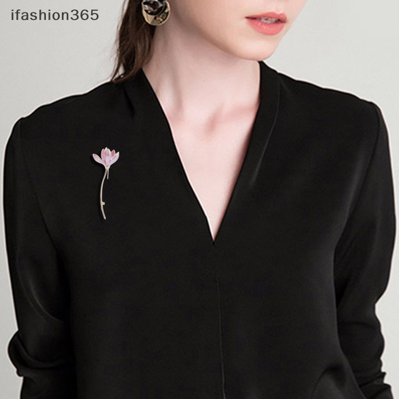 Ghim Cài Áo Hình Hoa Sen Phong Cách Trung Hoa Thời Trang Cao Cấp ifashion365