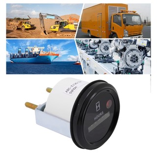 Đồng Hồ Đo Giờ 12-36v dc ac 6 Chữ Số Cho Tàu Thuyền