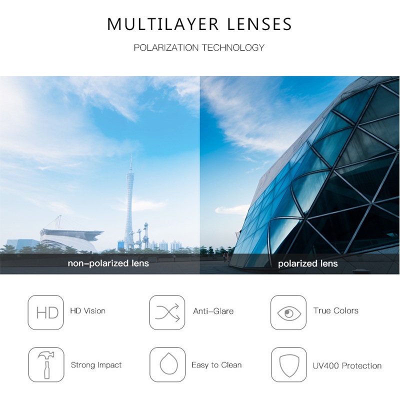 Kính Mát Phân Cực Thời Trang Cho Nam