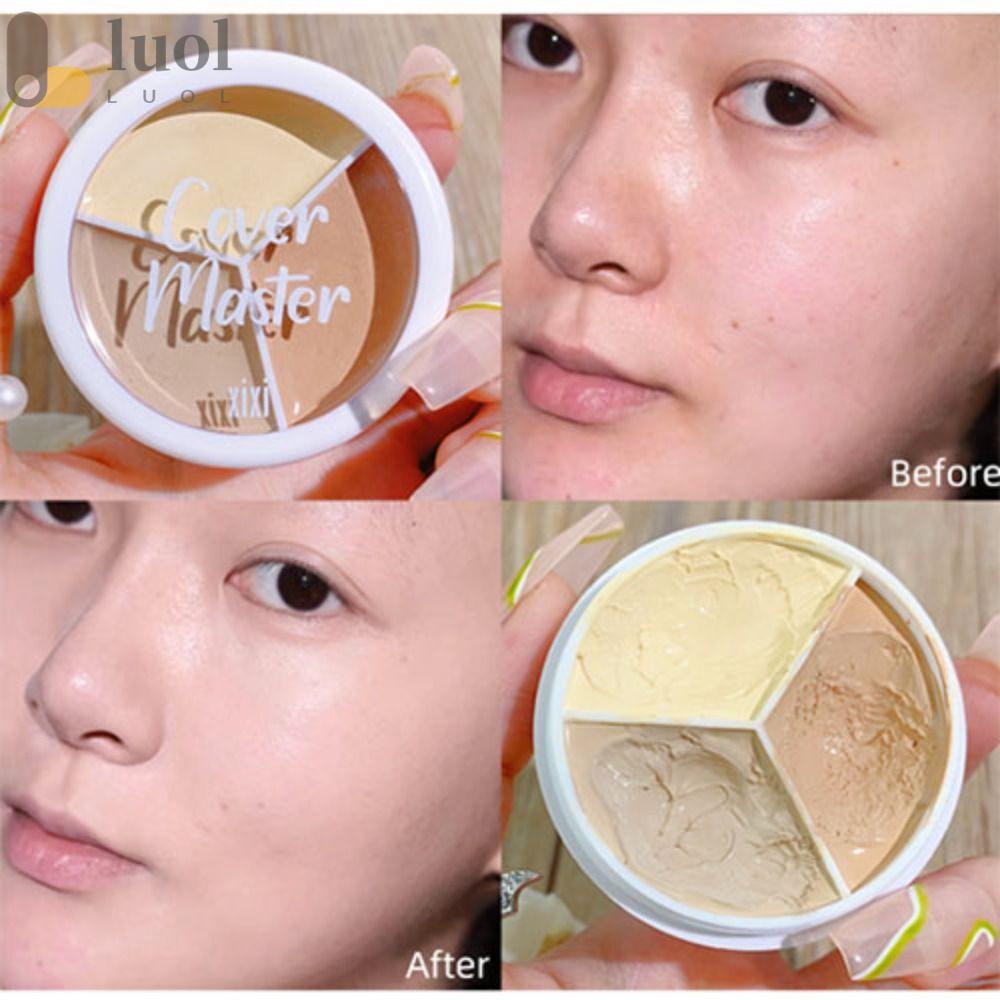 Kem Nền Che Khuyết Điểm 3 Màu Tùy Chọn
