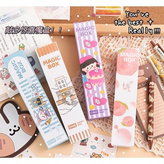 Set 5 Bút Chì 2 Đầu + 2 Bút Chì + Miếng Dán