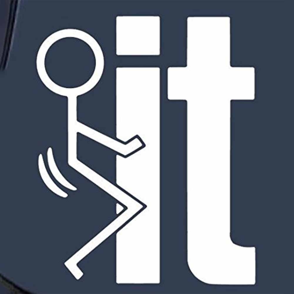 Miếng Dán Trang Trí Xe Hơi Chữ Tiếng Anh Vui Nhộn U1Z4