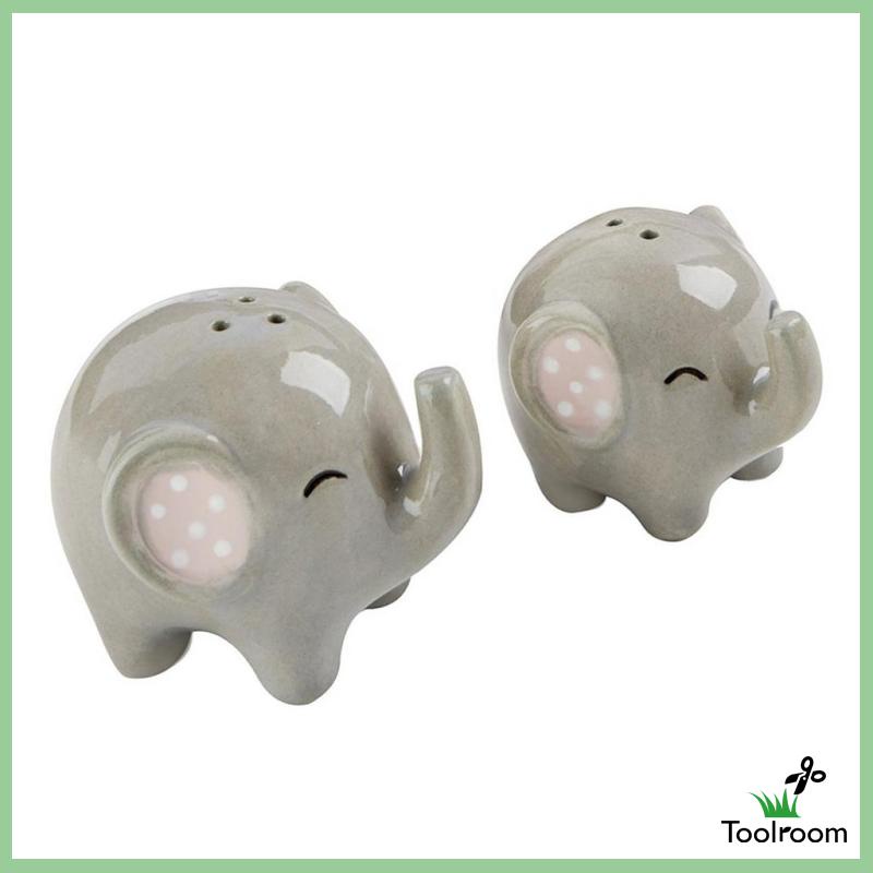 Hộp Đựng Gia Vị Bằng Gốm Sứ Họa Tiết Hoạt Hình Dễ Thương