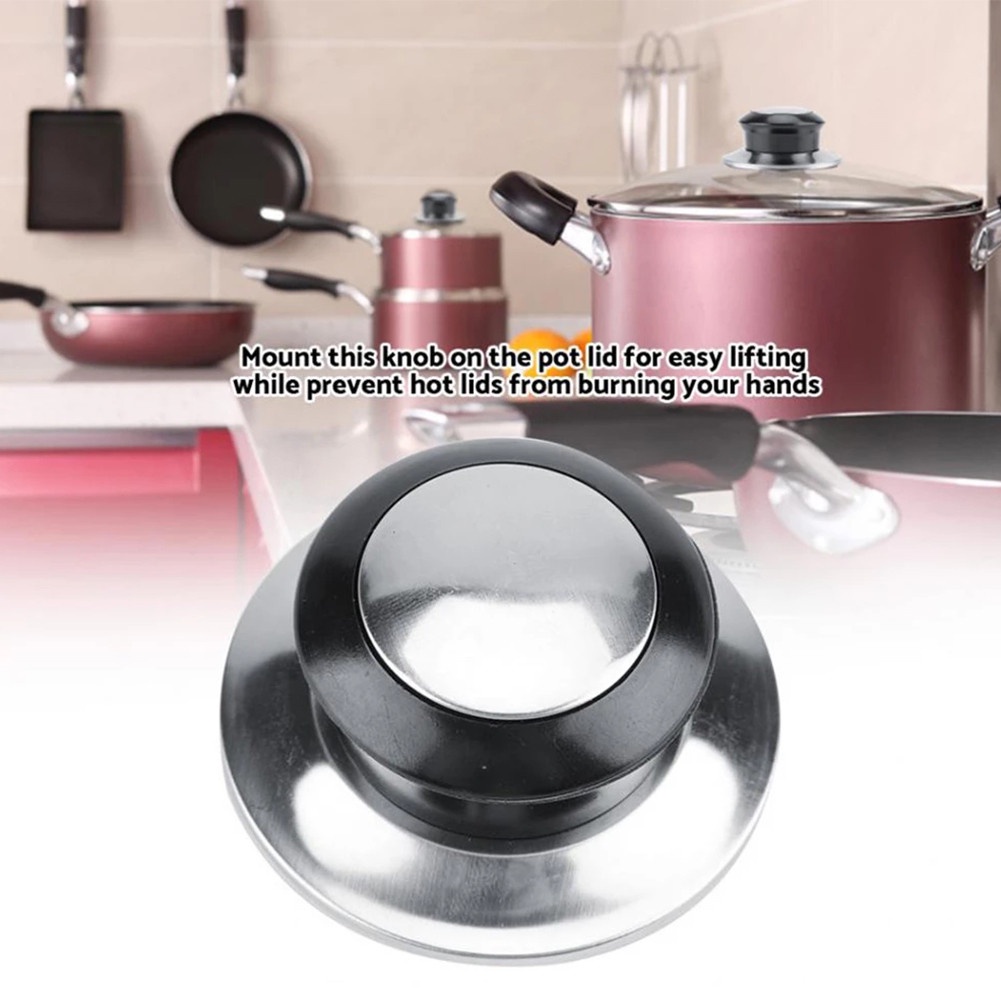 Nắp Đậy Nồi Bằng Thủy Tinh Chống Mòn Kèm Ốc Vít Tiện Dụng