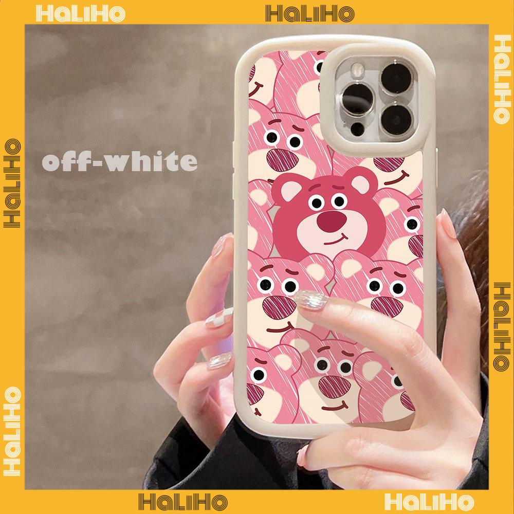 For iPhone 14 Pro Max iPhone Case Matte Blister TPU Soft Case Shockproof Camera Protection Cute Pink Bear Compatible with iPhone 13 Pro max 12 Pro Max 11 xr xs max 7Plus 8Plus
