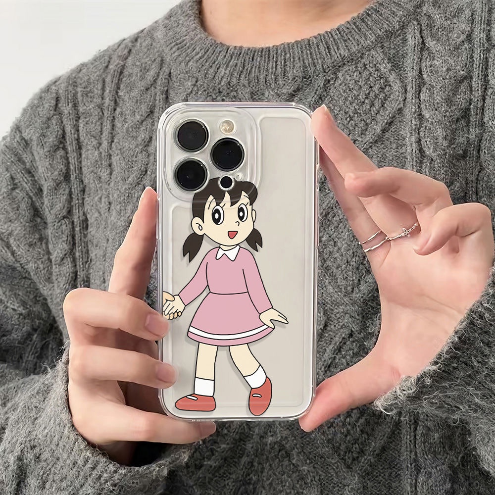 ✅Găng Tay Chống Sốc Shizuka plus781114Ốp Điện Thoại Dẻo Họa Tiết Đơn Giản Thời Trang Cho iPhone1213max 6In Pro