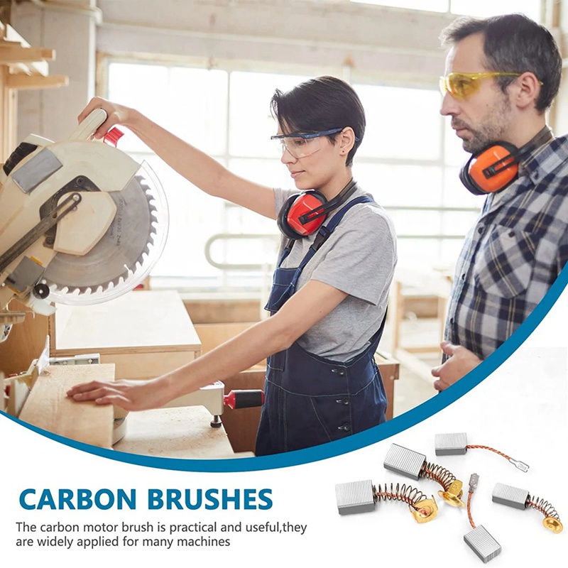 Set 24 Chổi Than Điện 12 Kích Cỡ Khác Nhau Thay Thế Cho Máy Hút Bụi