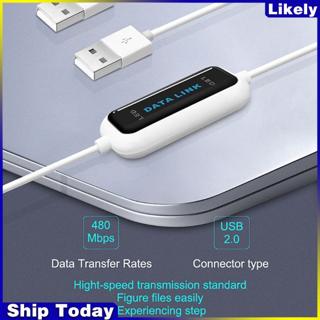 Dây Cáp Đồng Bộ Dữ Liệu Usb Có Đèn Led Cho Máy Tính