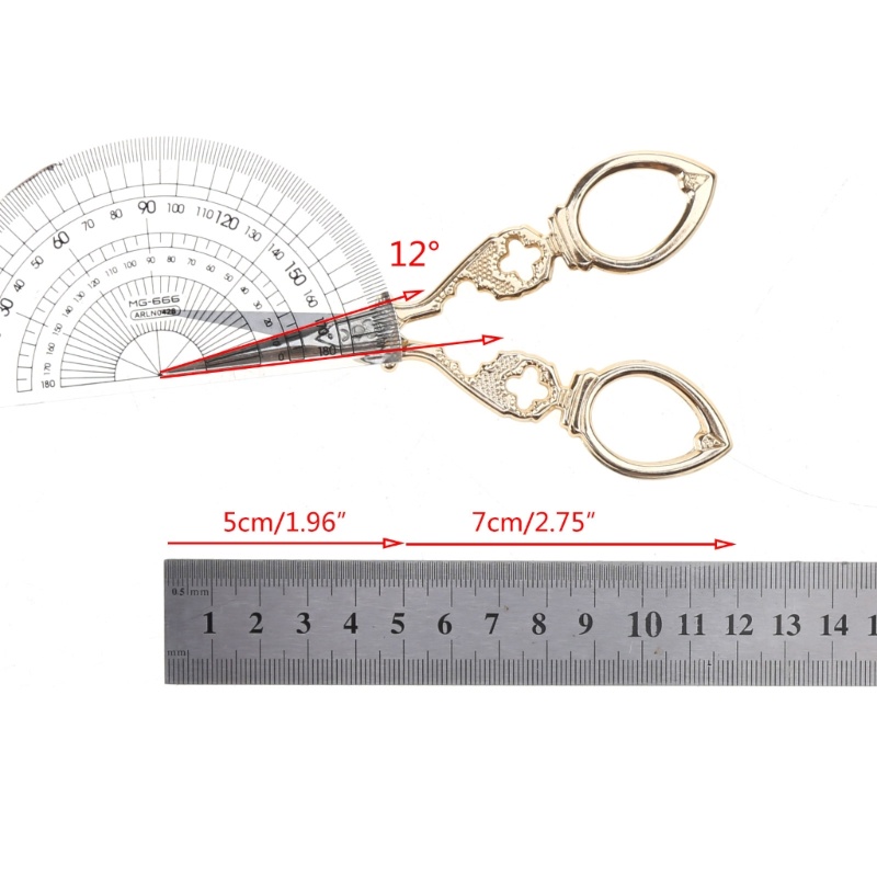 Kéo Cắt Vải Thêu Thủ Công Bằng Inox Kiểu Vintage