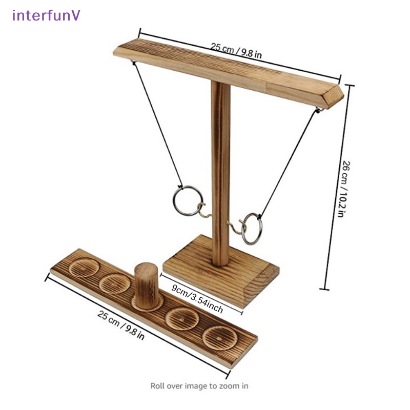 [InterfunV] Đồ Chơi Ném Vòng Cho Trẻ Em Và Người Lớn Chơi Ngoài Trời [Mới]