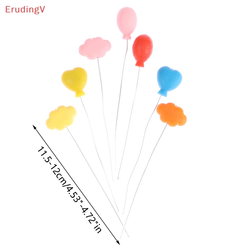 Set 6 Bóng Bay Mini Nhiều Màu Sắc Dùng Trang Trí Nhà Búp Bê