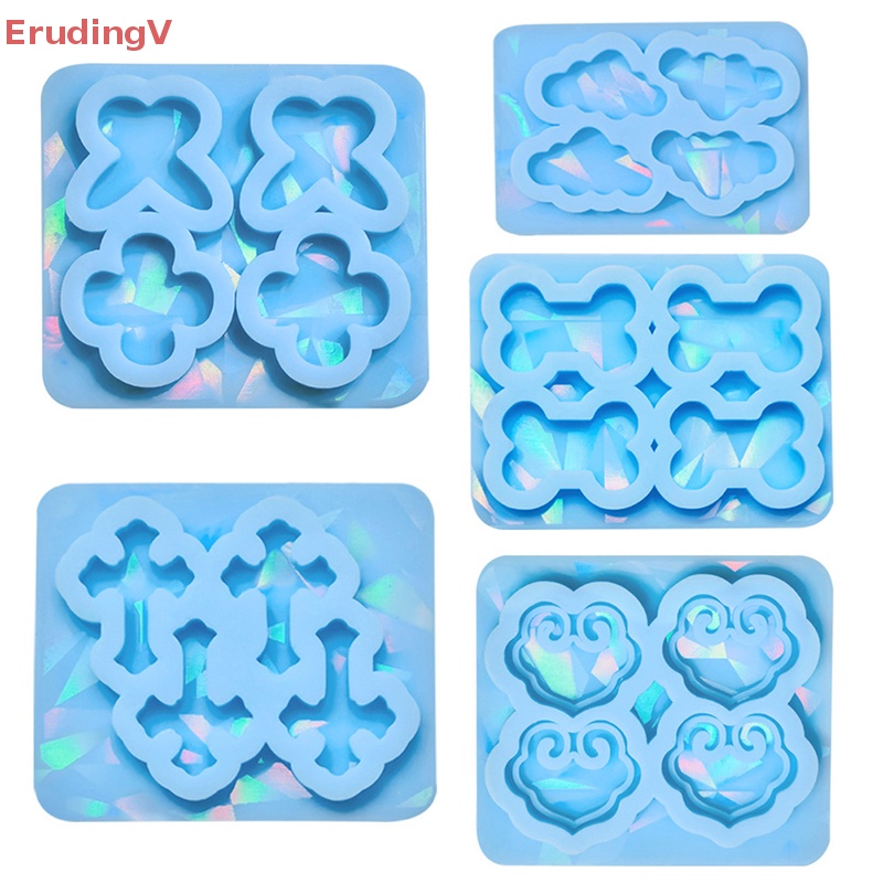 Khuôn Silicon Làm Mặt Trang Sức Hình Động Vật Dễ Thương DIY