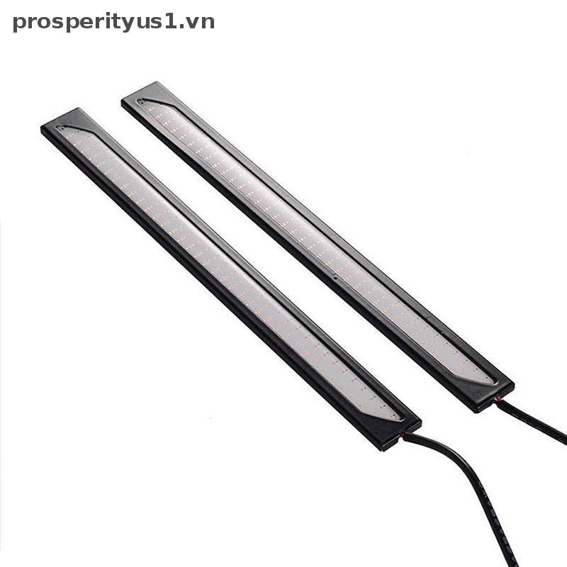 [prosperityus1] Đèn LED Xanh Dương Siêu Sáng DRL Chống Nước DC 12V 17CM Cho Xe Hơi [VN] [VN]