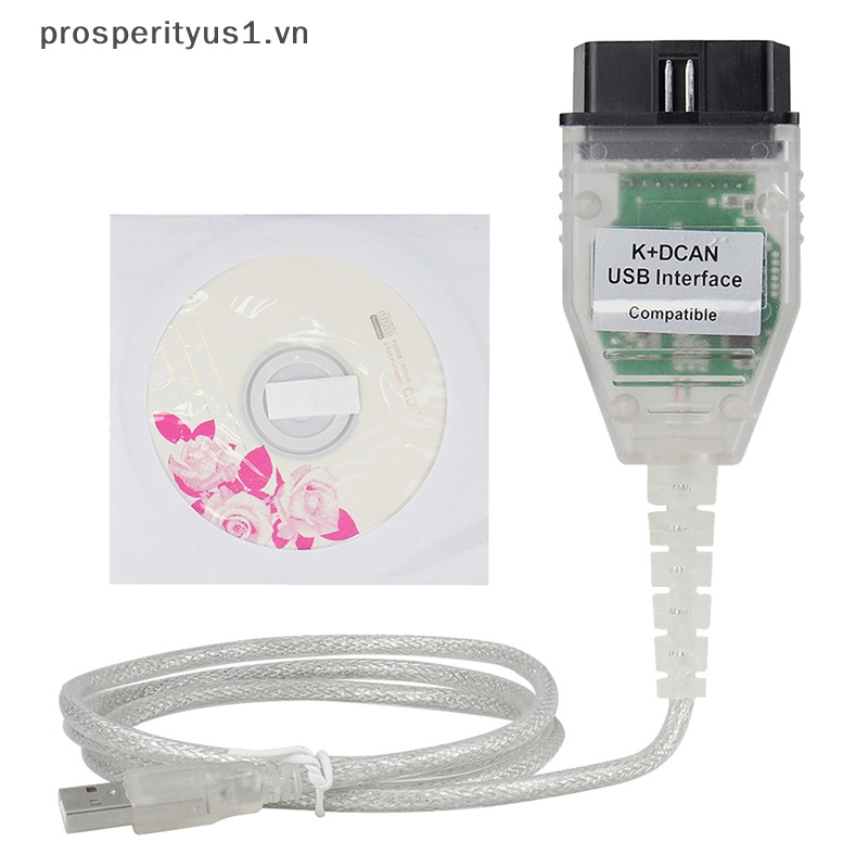 Dây Cáp Chẩn Đoán Lỗi K DCAN Switch OBDII IN-PA K + DCAN USB IN-PA Ediabas K D CAN OBD2 FT232RL prosperityus1