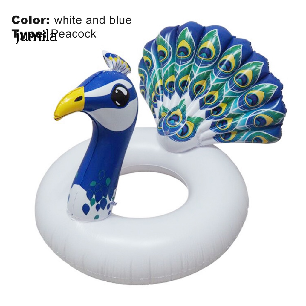 Phao Bơi PVC Hình Chim Công Chống Áp Lực Dành Cho Nữ