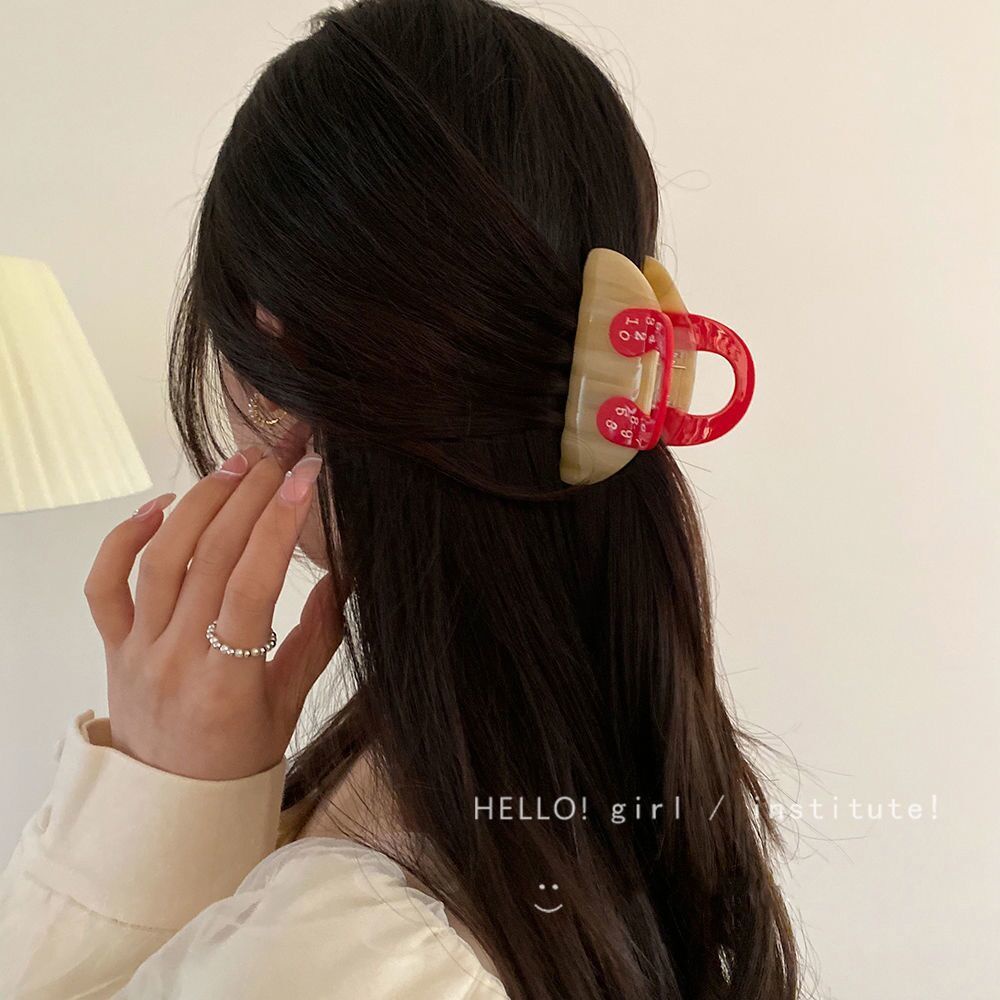 Kẹp Tóc Hoa Tulip Cherry Cá Mập Dễ Thương Cao Cấp Phong Cách Pháp ins