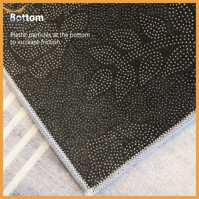 Thảm Trải Sàn Họa Tiết Hình Học Phong Cách Vintage Chống Trượt Tiện Dụng Trang Trí Nhà Cửa