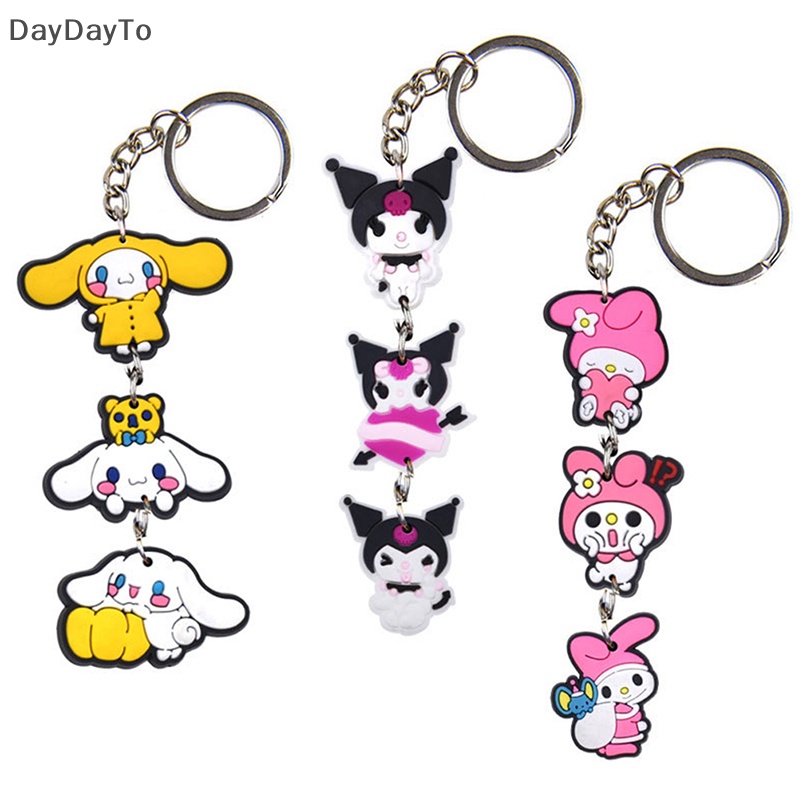 Móc Chìa Khóa Bằng PVC Hình Nhân Vật Hoạt Hình Anime Dễ Thương Sáng Tạo