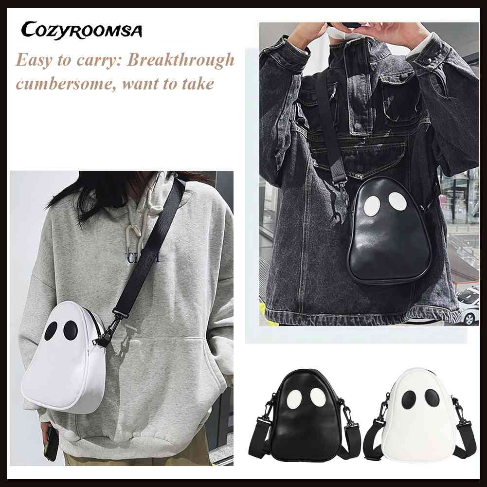 Túi Đeo Chéo In Hình Ác Quỷ Vui Nhộn Thời Trang Cho Nữ