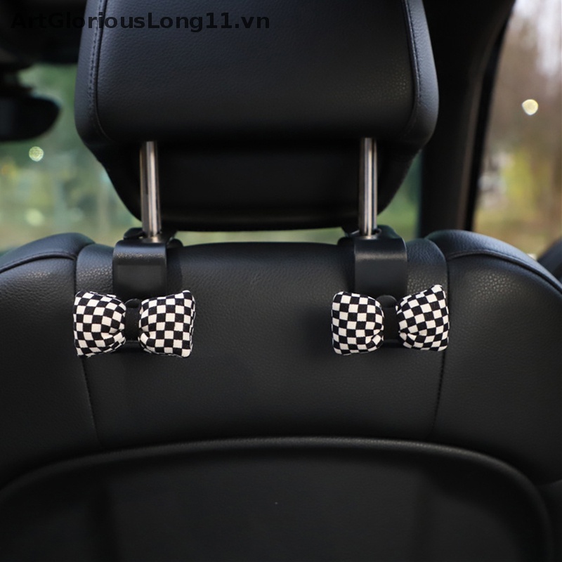 Móc Treo Đồ Gắn Sau Ghế Xe Hơi Hình Nơ / Hoa Hướng Dương Dễ Thương Thông Dụng