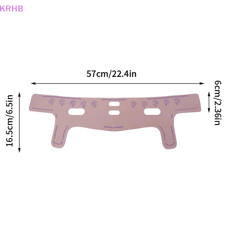 Đai Đeo Tạo Cằm Chữ V Nâng Cơ Mặt Chống Nếp Nhăn KRHB Mới