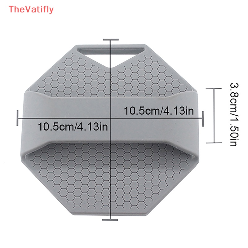 1 Bàn Chải Silicone Vệ Sinh Cơ Thể Hình Đa Giác Tiện Dụng