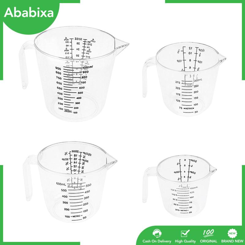 Set 4 Cốc Đong Cà Phê Có Tay Cầm Có Thể Tái Sử Dụng