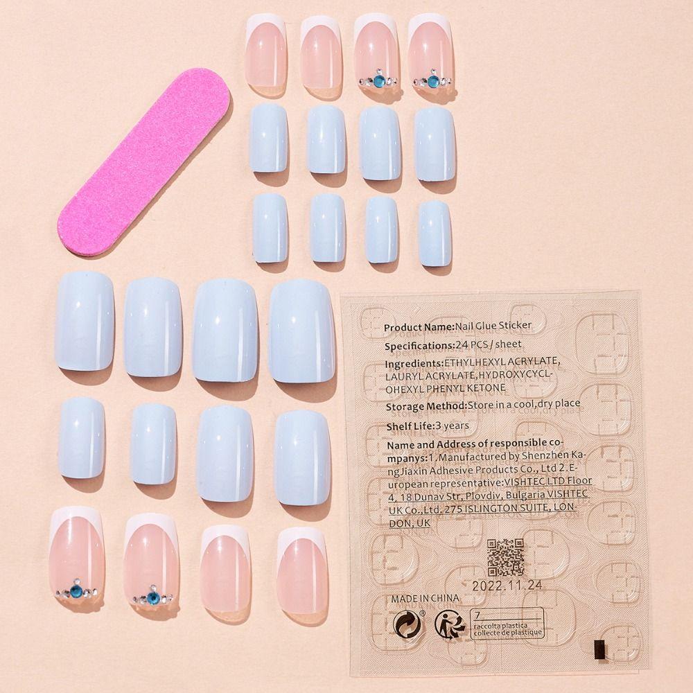 Bộ Móng Tay Giả Bảo Vệ Toàn Diện DIY