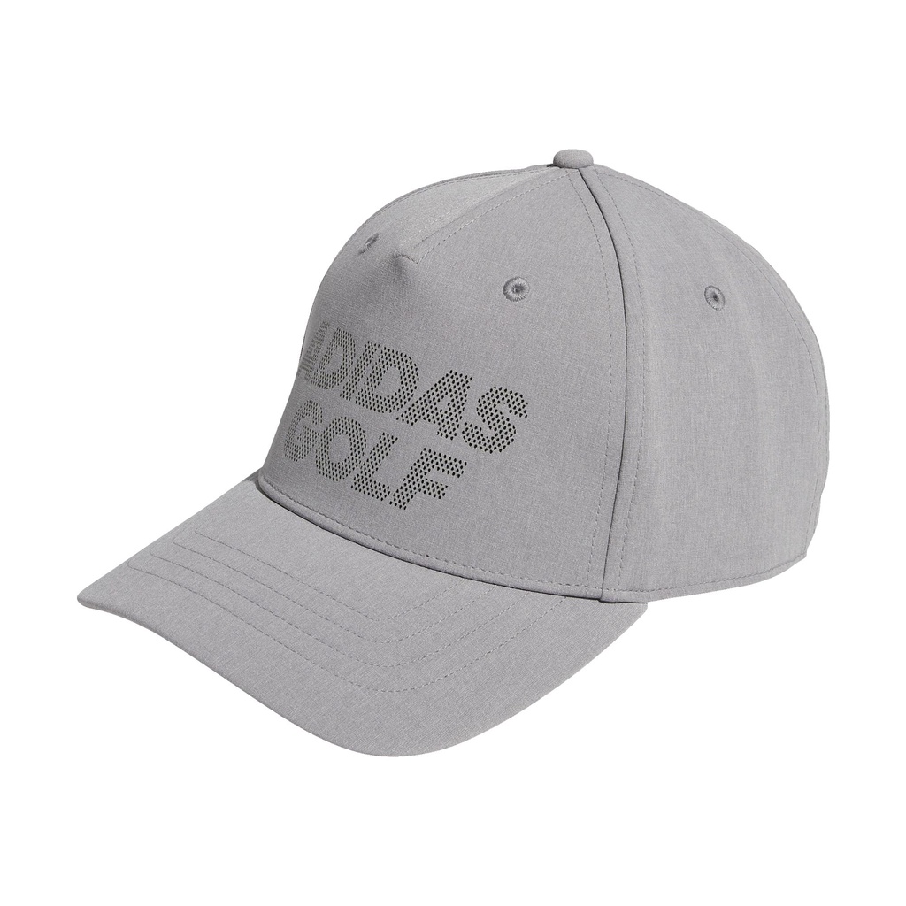 adidas Đánh gôn Mũ Lưỡi Trai Logo Thiết Kế Chấm Bi Nam Xám HS4407