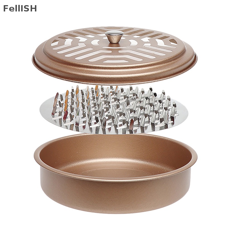 Giá Đỡ Nhang Muỗi Hình Tròn Bằng Thép Không Gỉ Tiện Dụng 439br