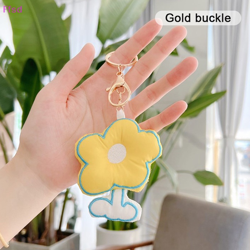 {Ffsd} Móc Khóa Hình Hoa Thời Trang Phụ Kiện Trang Trí Túi Xách * Bán Chạy