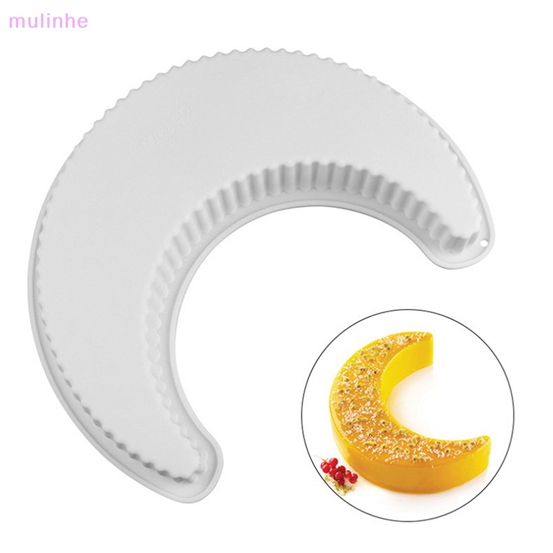 Khuôn Silicon Làm Bánh Trung Thu / Mousse Tráng Miệng Hình Mặt Trăng vn