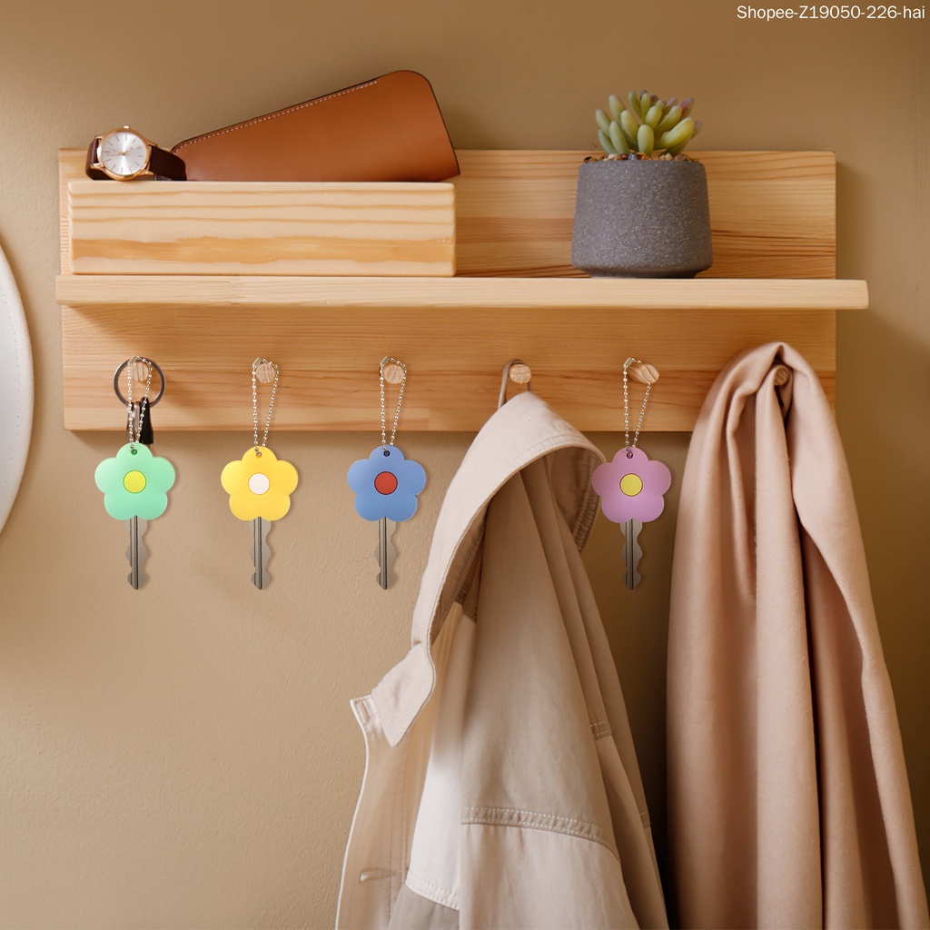 Set 5 Nắp Silicone Gắn Chìa Khóa Tiện Dụng