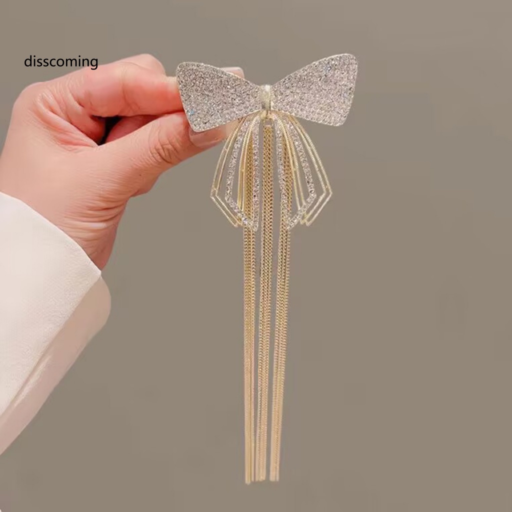 Băng Đô SL SL SL SL SL| Kẹp Tóc Nơ Tua Rua Đính Đá Lấp Lánh Cho Nữ