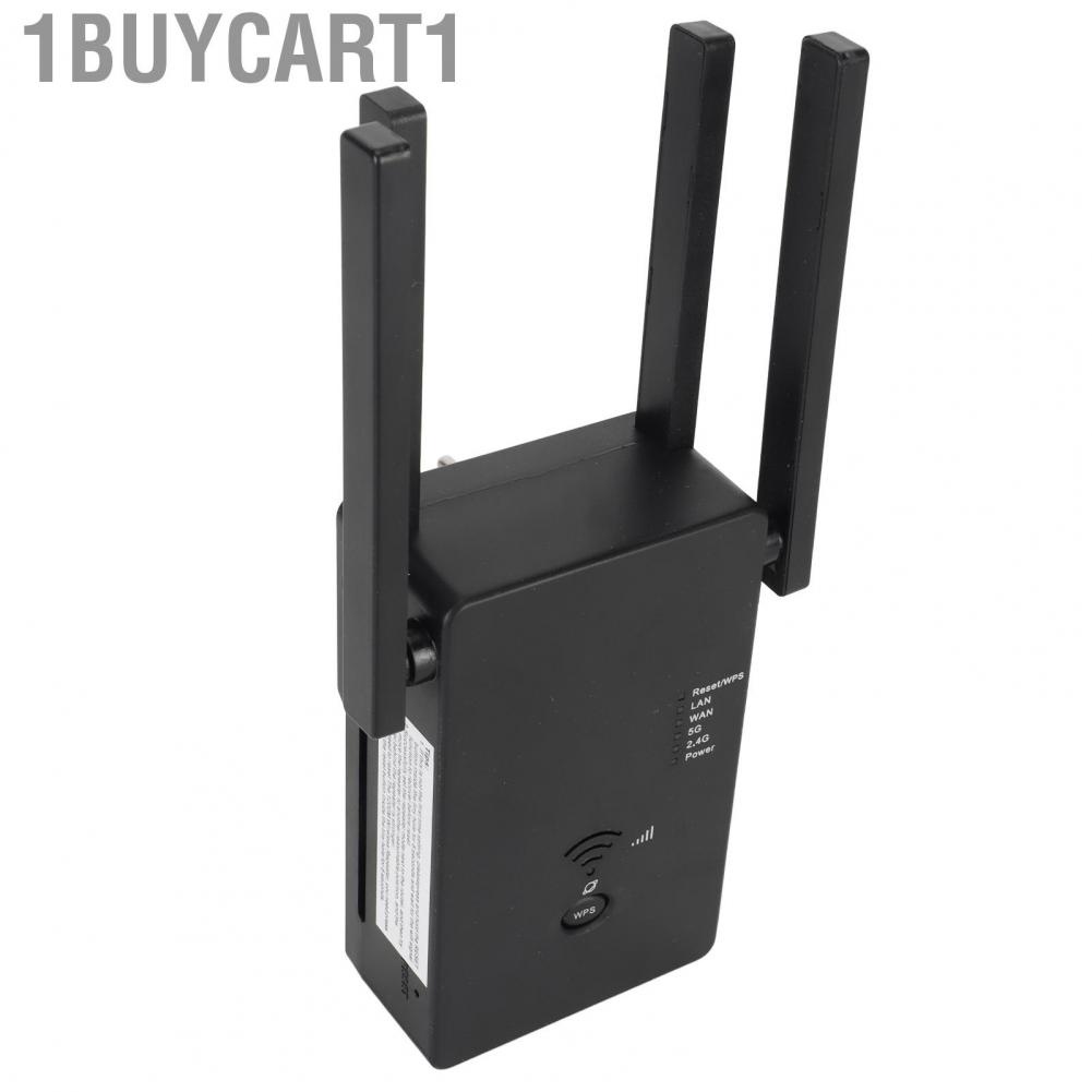 1buycart1 1200Mbps WiFi 5G Dual Frequency  Signal Amplifier For Living