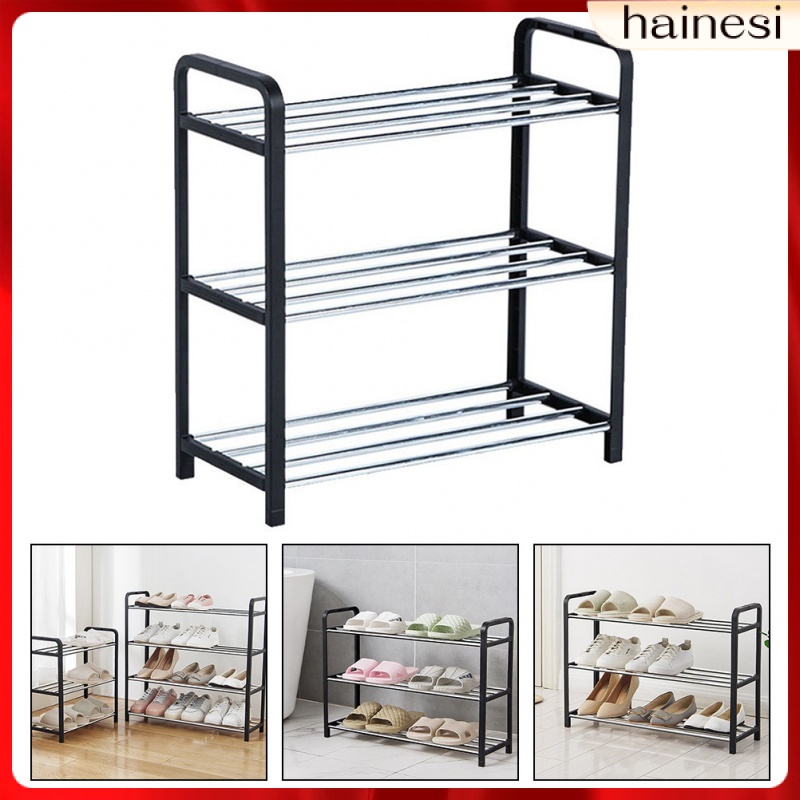 Kệ Để Giày Dép Bằng Kim Loại Thiết Kế Đơn Giản Tiện Dụng Cho Nhà Tắm