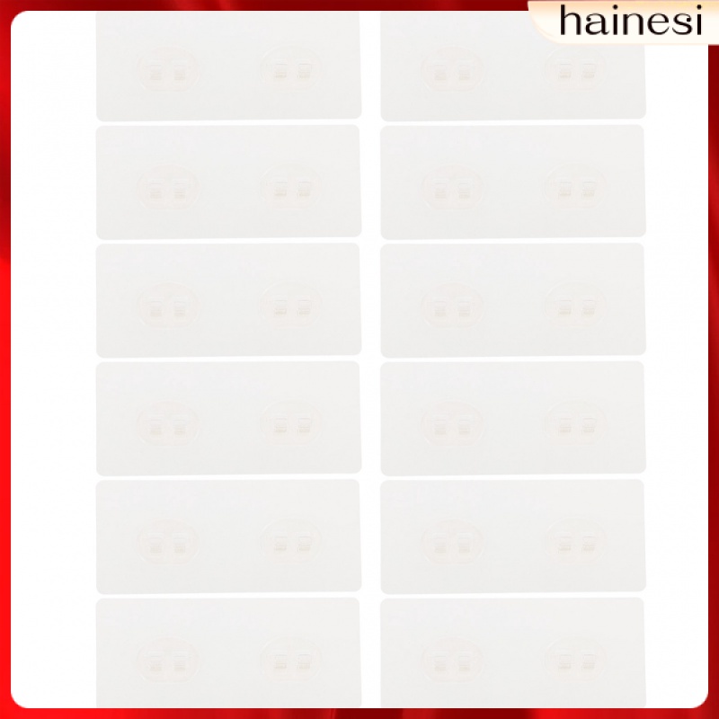 Set 12 Móc Treo Đồ Dán Tường Không Để Lại Dấu Vết