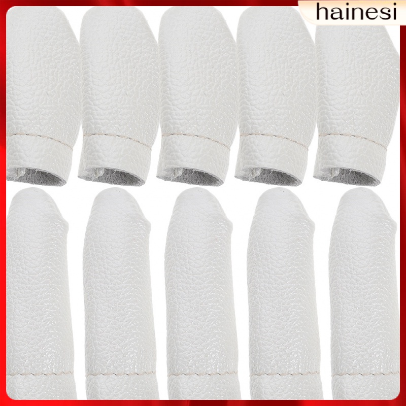 Set 10 Miếng Da Bảo Vệ Ngón Tay Khi Đan Len