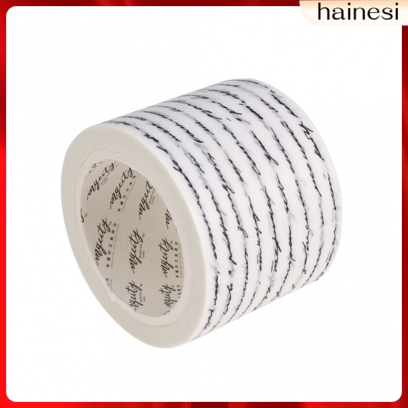 Cuộn Băng Keo Họa Tiết Cây Xanh Vintage Trang Trí Sổ Tay DIY