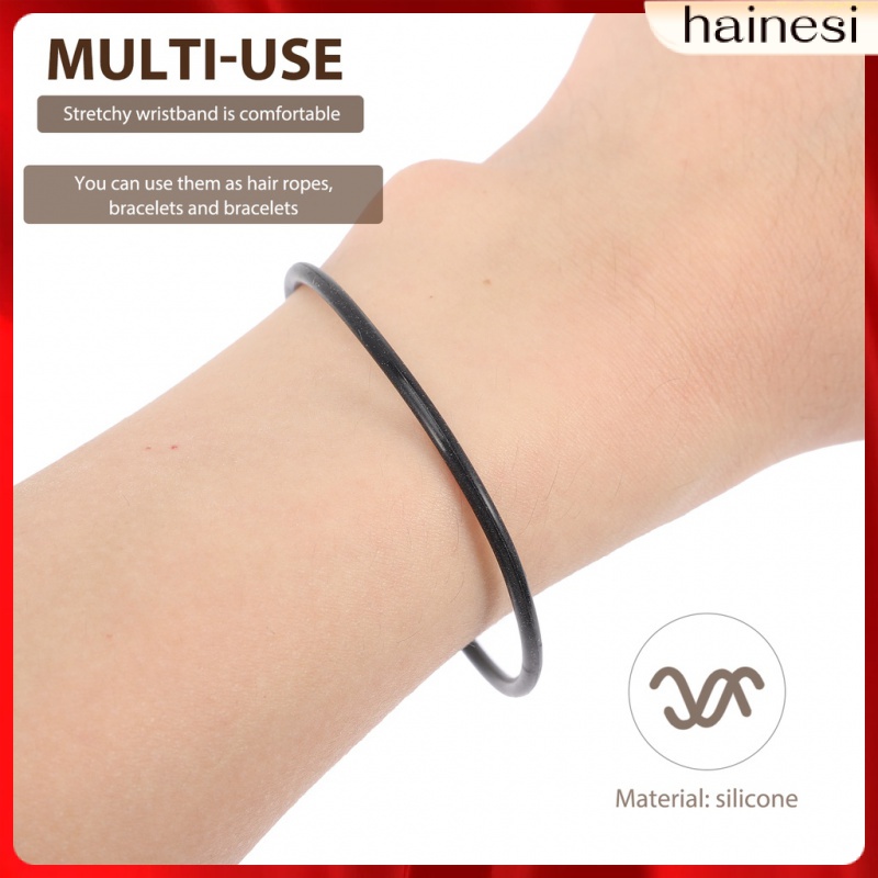 Set 10 Vòng Tay Silicone Co Giãn Cho Bé