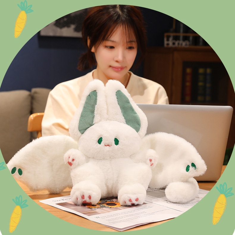 Thỏ Nhồi Bông Dễ Thương Dùng Làm Quà Tặng Cho Bé