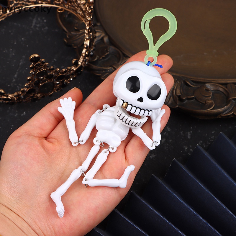 Mô Hình Bộ Xương Kéo Dây Dùng Trang Trí Tiệc Halloween
