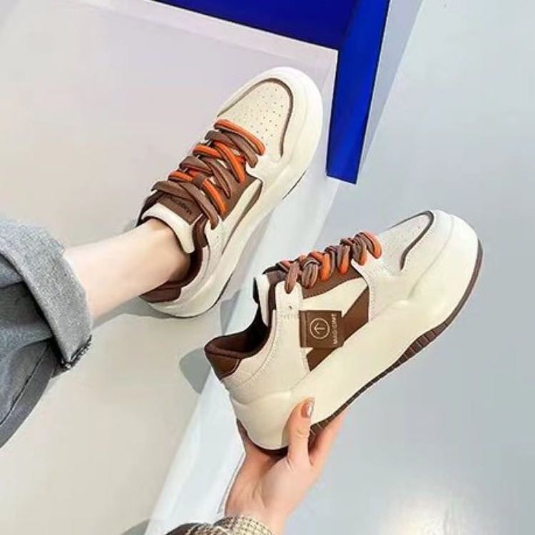 Giày Thể Thao Đế Dày Phong Cách Hàn Quốc Cổ Điển Mới Cho Nữ