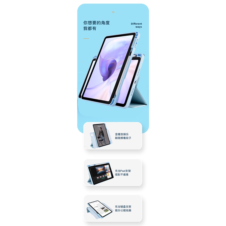 Ốp Máy Tính Bảng Nam Châm 720 Độ Cho Huawei MatePad 11 2023 MatePad Air 11.5 SE 10.4 T10S MediaPad M6 10.8 MatePad Pro 11 10.8