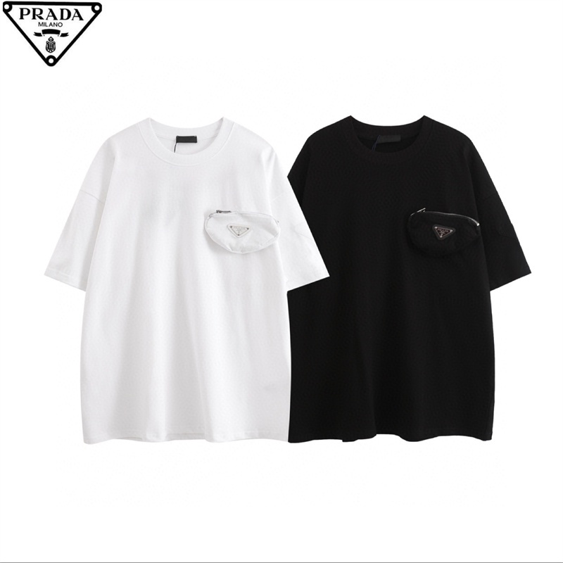 Áo Thun Cotton Tay Ngắn Cổ Điển Thời Trang Unisex Size Lớn PR & A * A