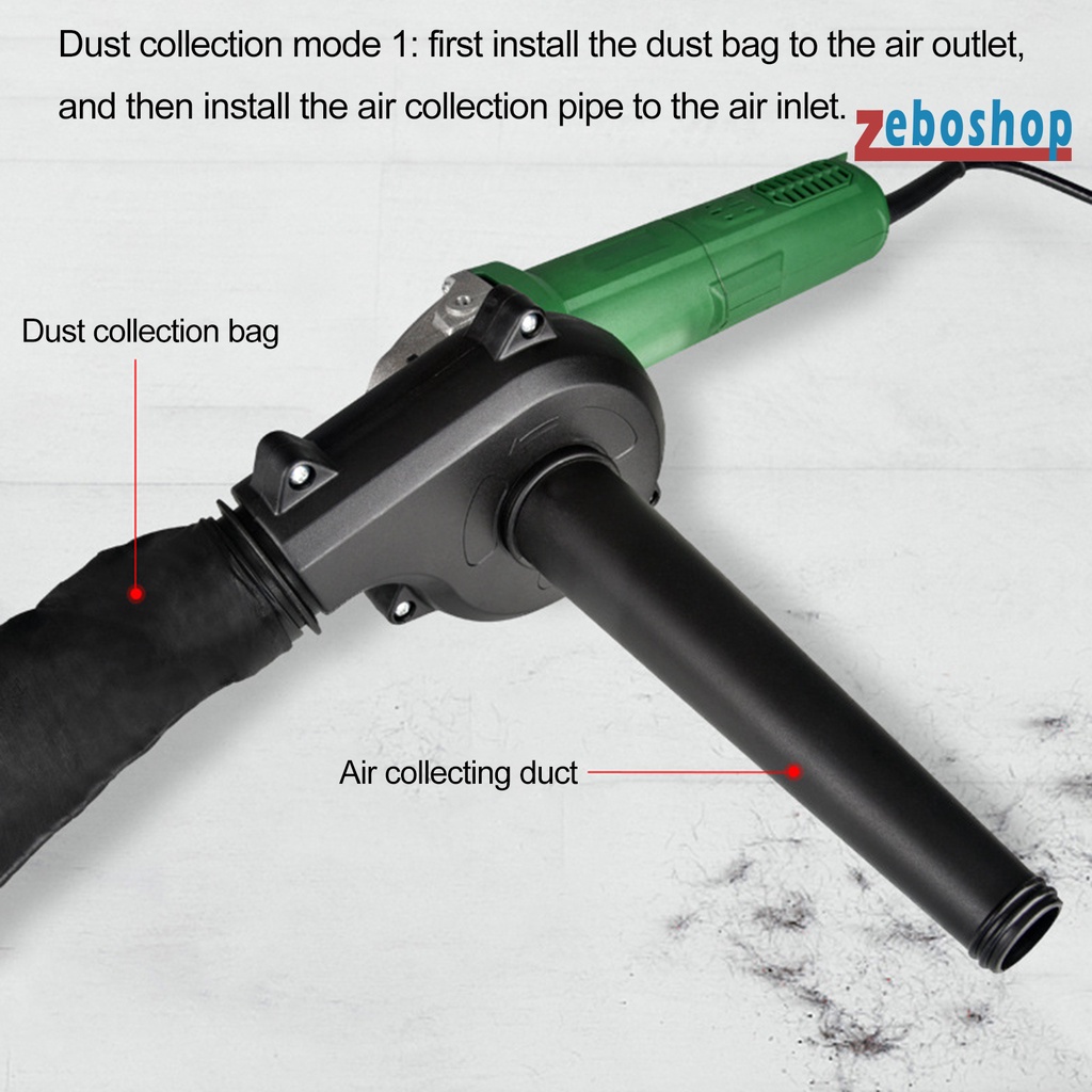 1 Bộ Dụng Cụ Thổi Khí Lớn Gió Mạnh Khóa Thổi / Chế Độ Hút Gió Cho Sân Vườn