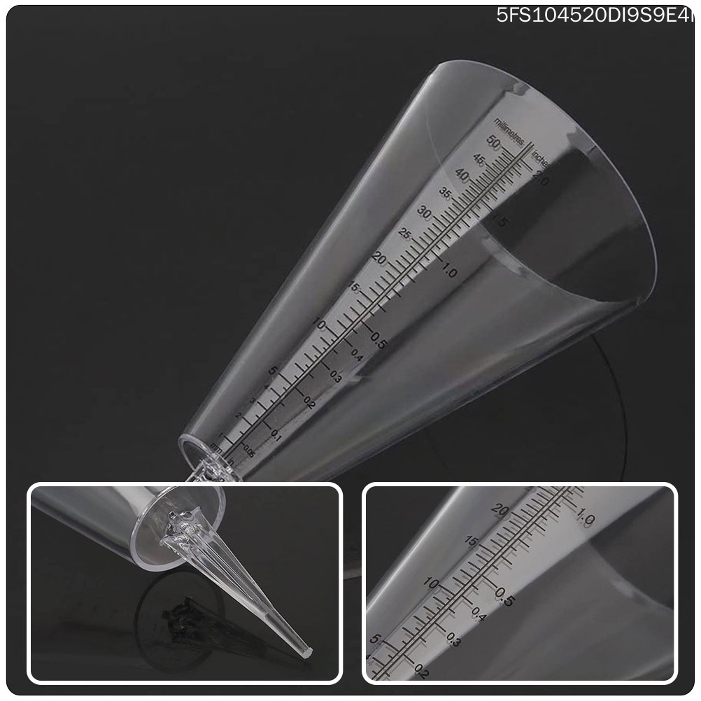 Bộ 3 Cốc Đong Lượng Nước Mưa Bằng Nhựa Tiện Dụng