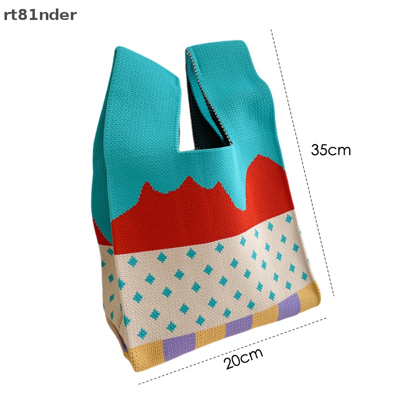 Rt Túi Xách Đeo Vai Dệt Kim Họa Tiết Chấm Bi Ngọt Ngào Cá Tính Đa Năng Cho Nữ n