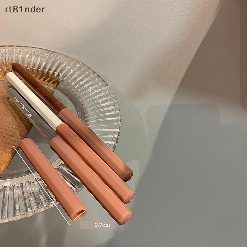 Set 3 Nắp Đậy Cọ Vẽ Trang Trí Móng Tay Nghệ Thuật